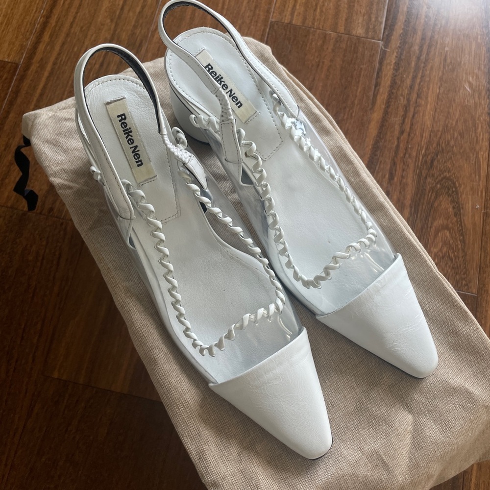 Reike Nen leather mid-heels pumps